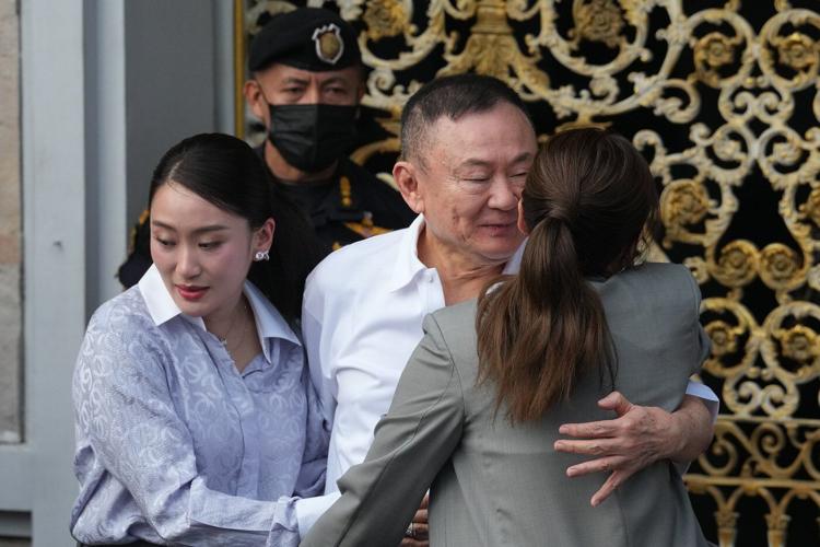 Thailand's Thaksin released from prison after serving 8 months for abuse of power