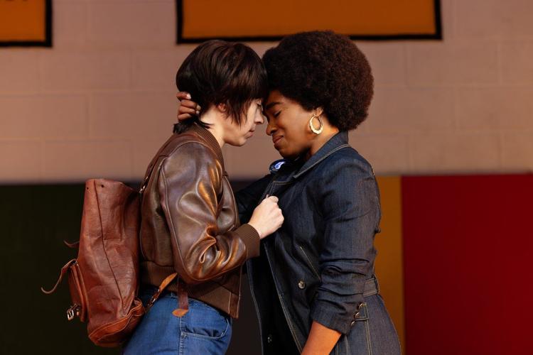 A daring scene on Broadway this season has audiences talking, in more ways than one