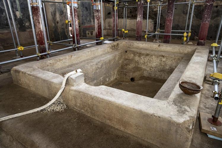 New Pompeii excavation reveals a large private thermal complex built 2,000 years ago