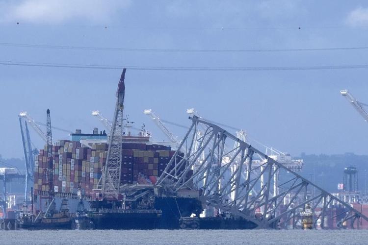 Cargo ship that caused Baltimore bridge collapse had power blackouts hours before leaving port