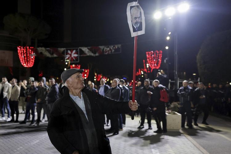 Albanian opposition protests TikTok ban alleging censorship ahead of election