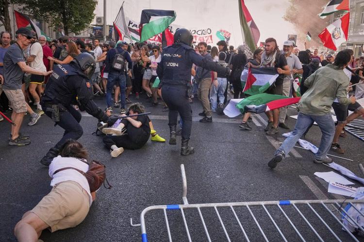 Final stage of Spanish Vuelta cycling race cut short after pro-Palestinian protesters strike again