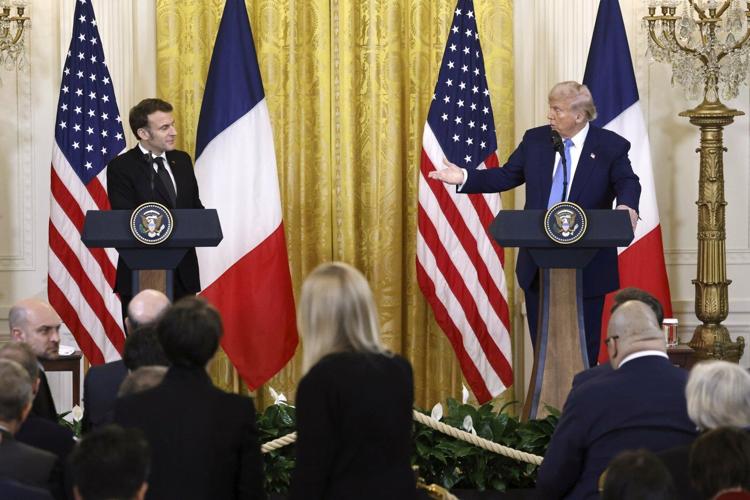Macron got no promises on Ukraine but called his meeting with Trump a 'turning point'