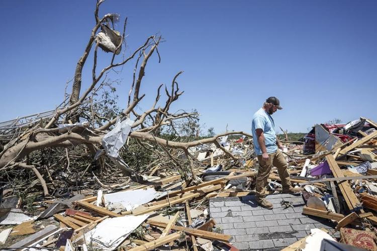 Tornadoes keep tearing through US, including a rural Oklahoma town struck twice in a span of weeks
