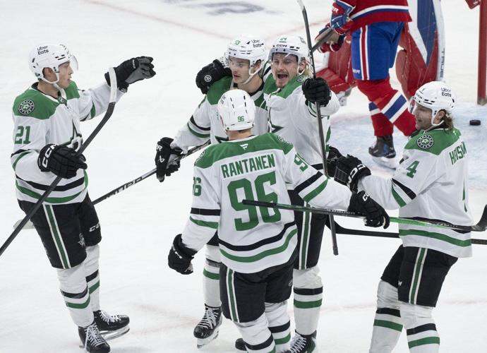 Jason Robertson scores twice, Stars rout Canadiens 7-0 for fourth straight win