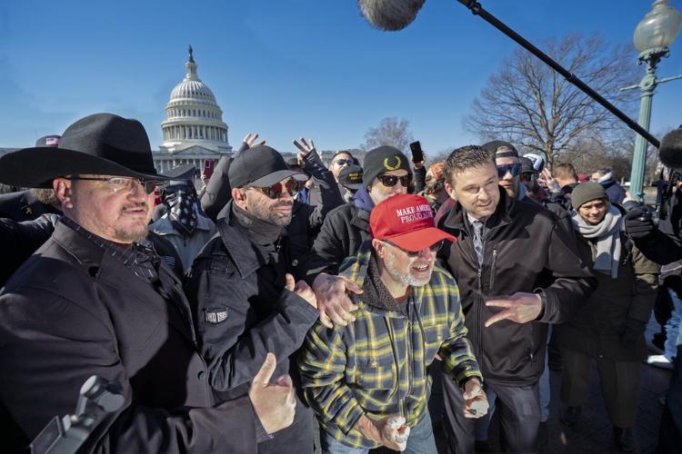 Ex-Proud Boys leader Enrique Tarrio arrested near Capitol on assault charge after press conference