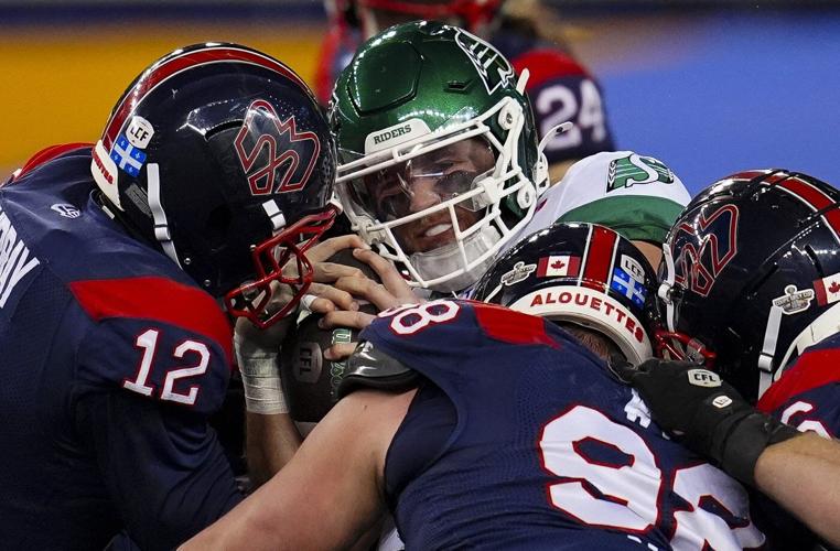 Riders beat Als 25-17 to give MVP Trevor Harris his first Grey Cup as a starter