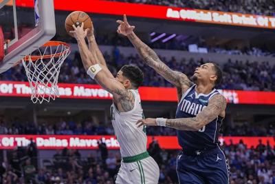 Celtics land the biggest punches again, top Mavericks to move 1 win from NBA title