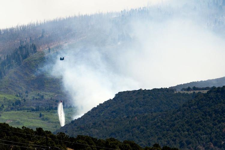 Fast-moving fire in Utah, the largest in the US, spreads overnight, leading to more evacuations