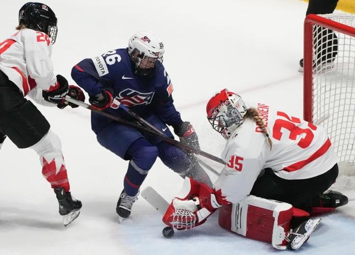 Canada edges U.S. 6-5 in overtime for women's world hockey championship gold