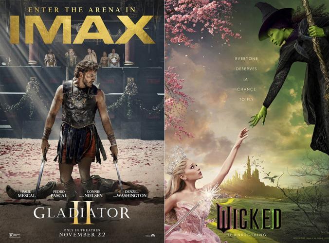 Is ‘Glicked’ the new ‘Barbenheimer’? ‘Wicked’ and ‘Gladiator II’ collide in theaters