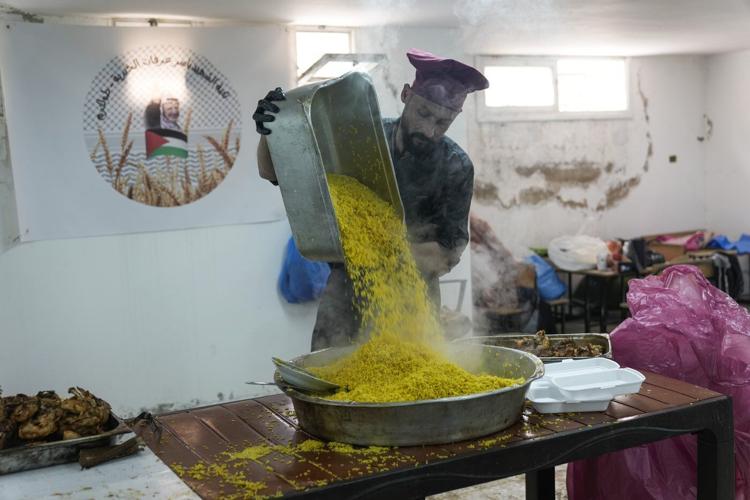 A charity kitchen brings hope to displaced Palestinians in the West Bank during Ramadan
