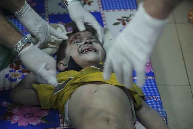 Blast kills hundreds at Gaza hospital; Hamas and Israel trade blame, as Biden heads to Mideast
