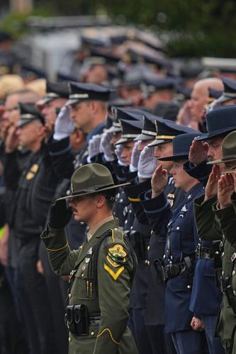 Fellow officers recall courage, devotion of 3 Pennsylvania detectives killed in ambush
