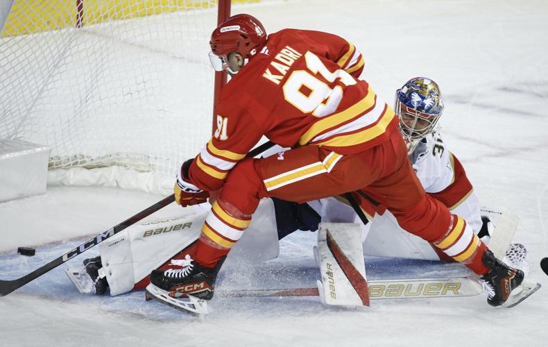 Wolf helps Flames shut down visiting Panthers 3-0