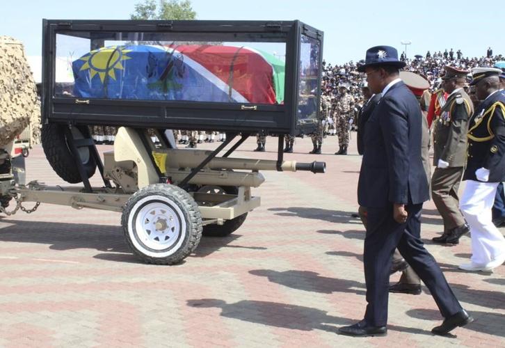 Namibian President Hage Geingob laid to rest at Heroes' Acre cemetery after state funeral