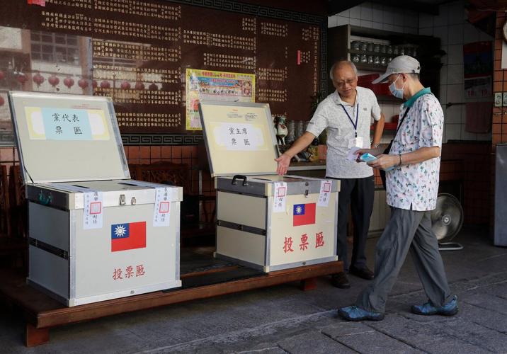 Taiwan's main opposition party elects new leader in a race clouded by claims of China meddling