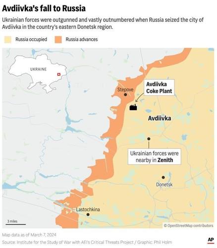 Exhaustion, dwindling reserves and a commander who disappeared: How Ukraine lost Avdiivka to Russia