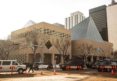 Man facing weapons charges after gun fired in Edmonton City Hall appears in court
