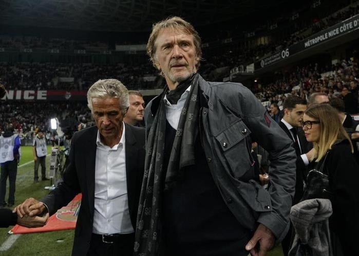 Manchester United announces deal to sell up to 25% of EPL club to UK billionaire Jim Ratcliffe