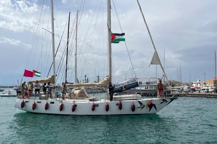 Flotilla activists approach Gaza and say they are ready for a possible Israeli interception