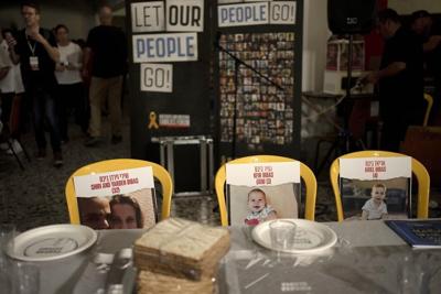 War, hostages, antisemitism: A somber backdrop to this year's Passover observances