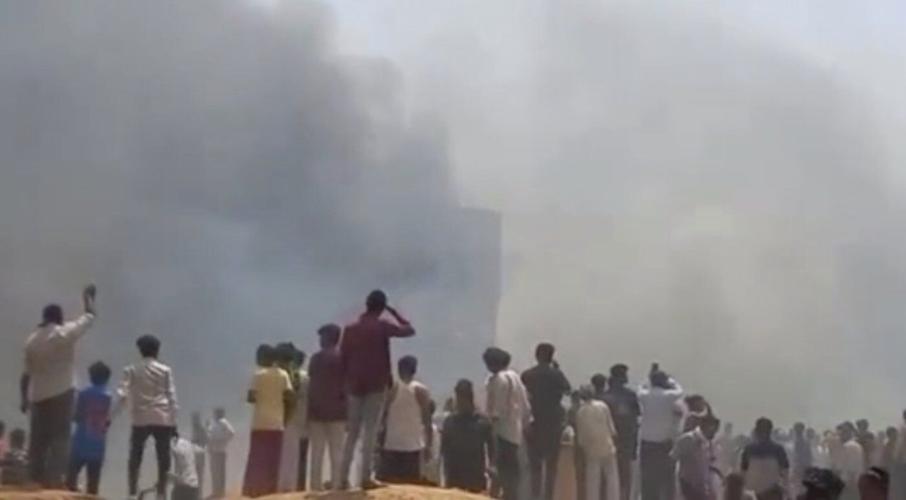London-bound Air India flight with more than 240 aboard crashes after takeoff from Ahmedabad, India