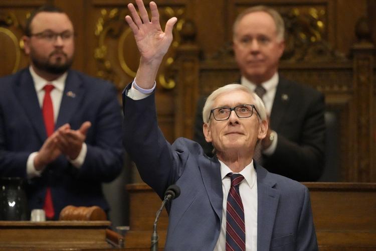 Wisconsin's Evers calls for gun control measures and a bipartisan approach to immigration