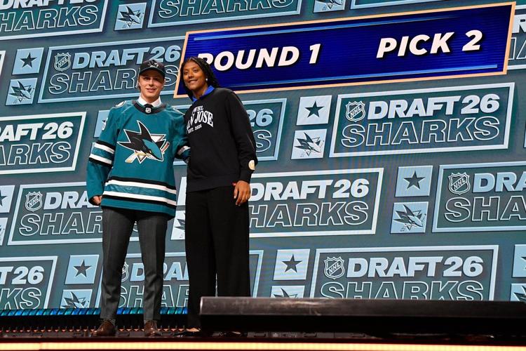 'My dream come true': Maple Leafs select Gavin McKenna first overall at NHL draft