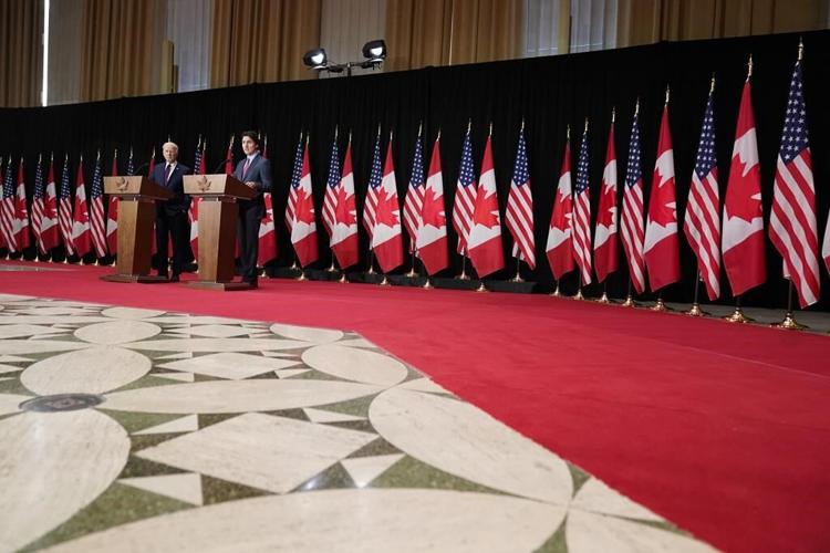 Biden, Trudeau say 'inseparable' nations won't fail Ukraine