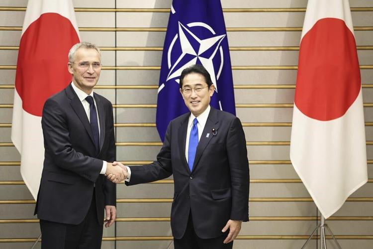 NATO chief urges closer ties with Japan to defend democracy