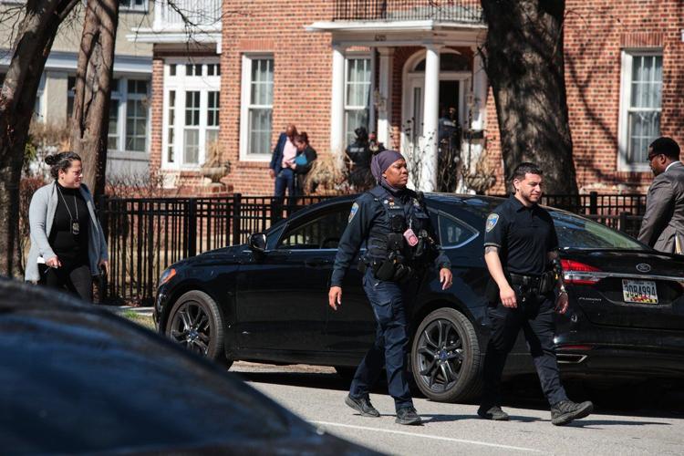 Baltimore police officer shot while responding to barricade situation at a home, mayor says
