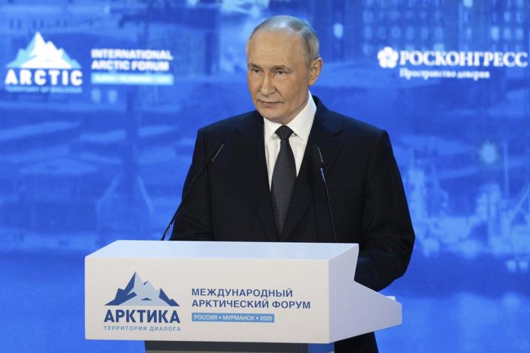 Putin says US push for Greenland rooted in history, vows to uphold Russian interest in the Arctic