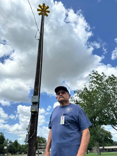 A small Texas community where everyone survived flooding has sirens that warned them
