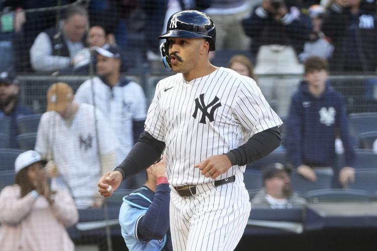 Judge's tiebreaking homer in 2nd game leads Yankees to doubleheader sweep of Blue Jays