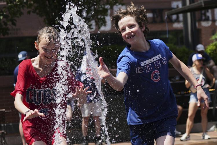 Eastern half of US sweltering again, with dangerous heat wave expected to last until midweek