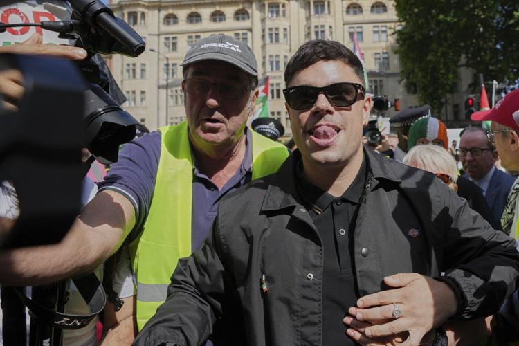 Fans of Irish band Kneecap surround a London court as rapper Mo Chara faces a terror-related charge