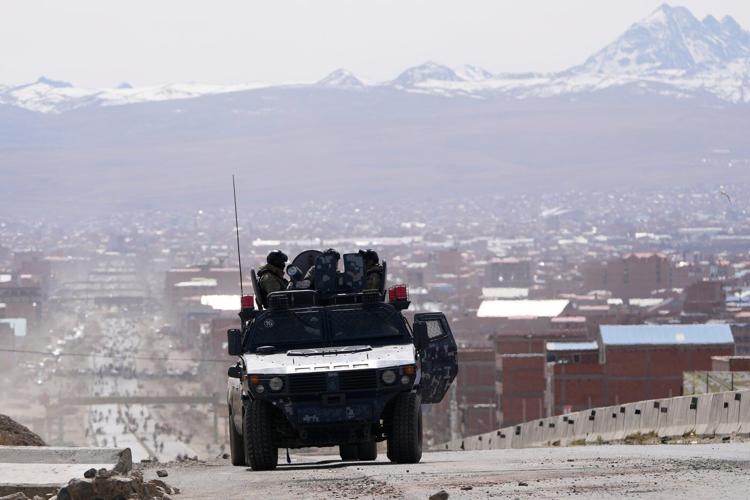 Bolivia’s president declares a state of emergency as road blockades choke supplies