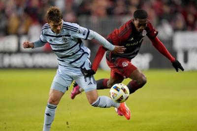 Toronto turnaround hits a roadblock as visiting Kansas City posts 3-1 win