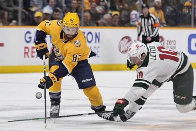 Nashville Predators sign Tommy Novak to a 3-year extension worth $10.5 million