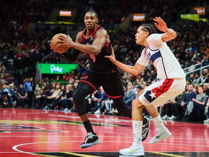 Jakob Poeltl out for Raptors vs. Celtics but RJ Barrett improving