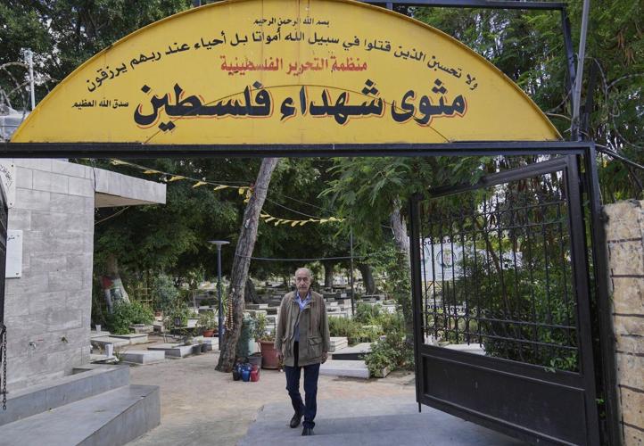 50 years after Lebanon's civil war began, a bullet-riddled bus stands as a reminder