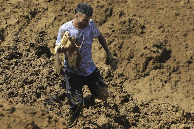 The death toll in a landslide in Colombia rises to 22 with 8 missing