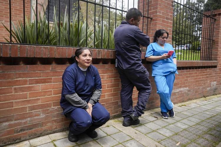 Strong earthquake and aftershock shake Colombia's capital and other cities