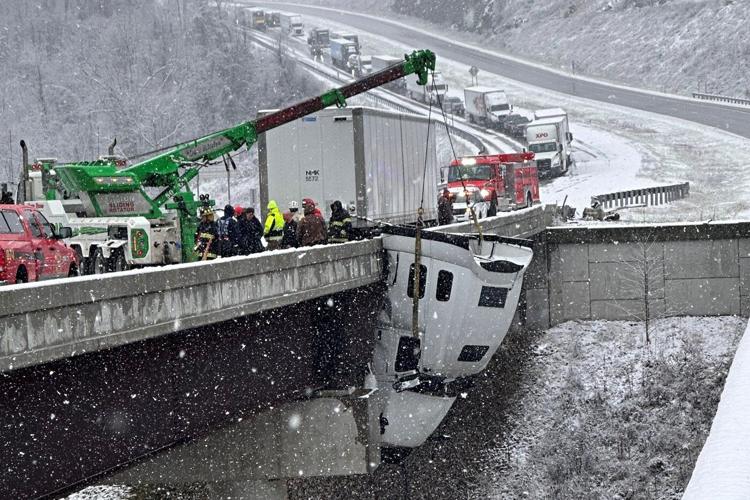 Winter's first big snowstorm hits the Northeast as schools close and traffic slows
