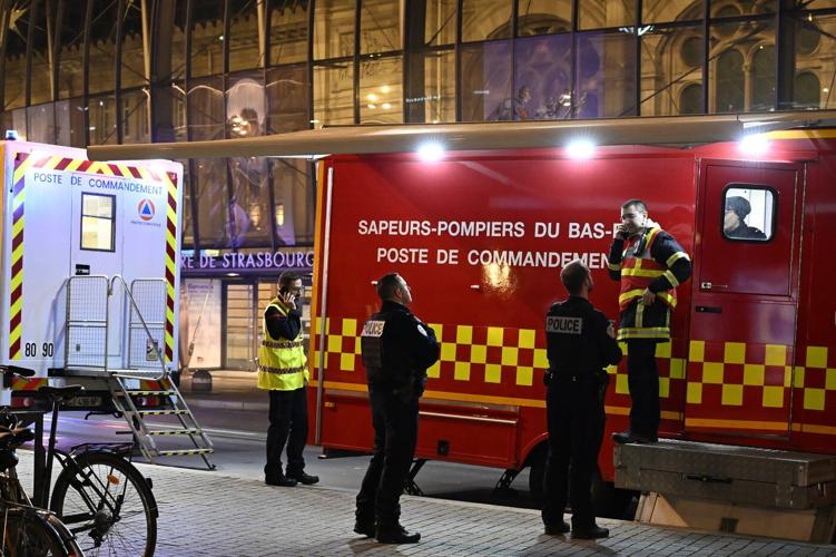 Trams collide in the French city of Strasbourg, injuring dozens, though none critically