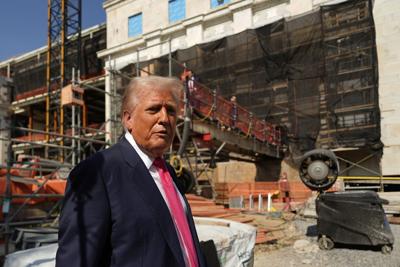 The Latest: Trump leaves for Scotland to inaugurate a new golf course in Aberdeenshire