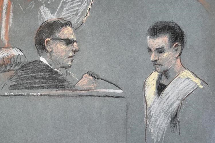 Massachusetts Air ��ɫtv Guard member Jack Teixeira pleads guilty to leaking military secrets
