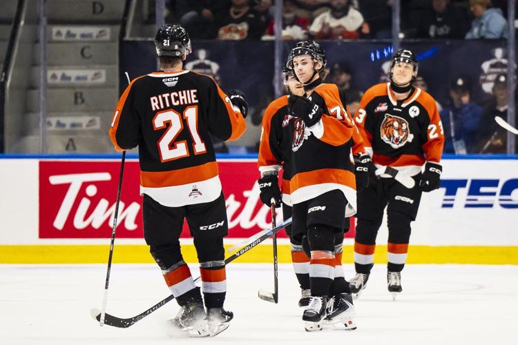 Ritchie scores twice as unbeaten Tigers edge winless Wildcats 3-1 at Memorial Cup