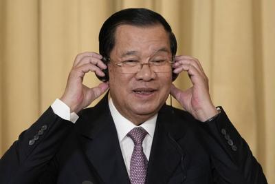 Cambodia's Hun Sen receives support pledges on Beijing visit